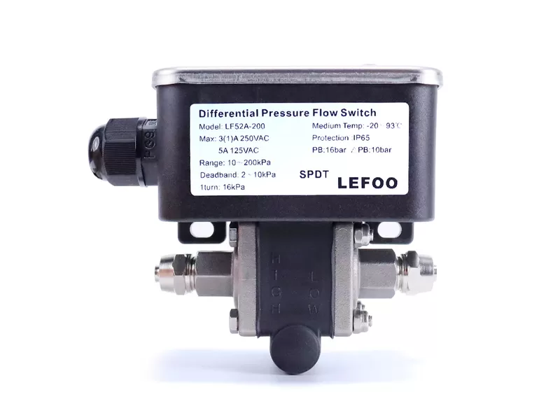 adjustable water differential pressure switch lf52a wholesale supplier