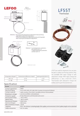 Pressure Switch LF55T