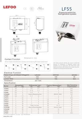Temperature Control Switch LF55