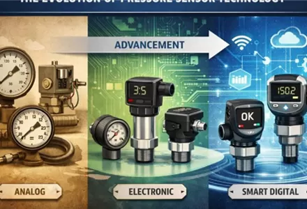 The Evolution of Pressure Sensor Technology: From Analog to Smart Digital Systems